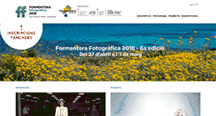 Desktop Screenshot of formenterafotografica.com